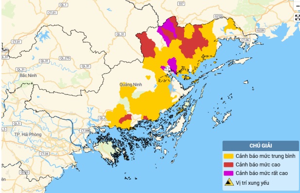Thông báo khẩn: Người dân ở Quảng Ninh chú ý- Ảnh 3. Thông báo khẩn: Người dân ở Quảng Ninh chú ý- Ảnh 3.