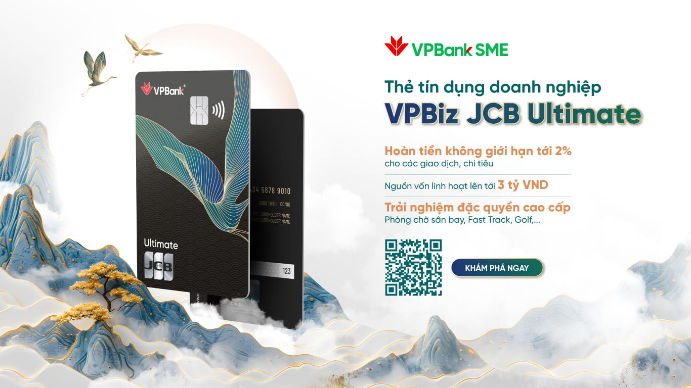 Lần đầu tiên tại Việt Nam: Ra mắt thẻ tín dụng dành riêng cho doanh nghiệp VPBiz JCB Ultimate- Ảnh 2.