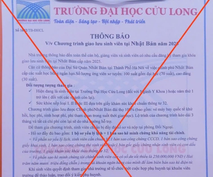 Công an phát cảnh báo khẩn tới tất cả sinh viên và phụ huynh toàn quốc- Ảnh 2.