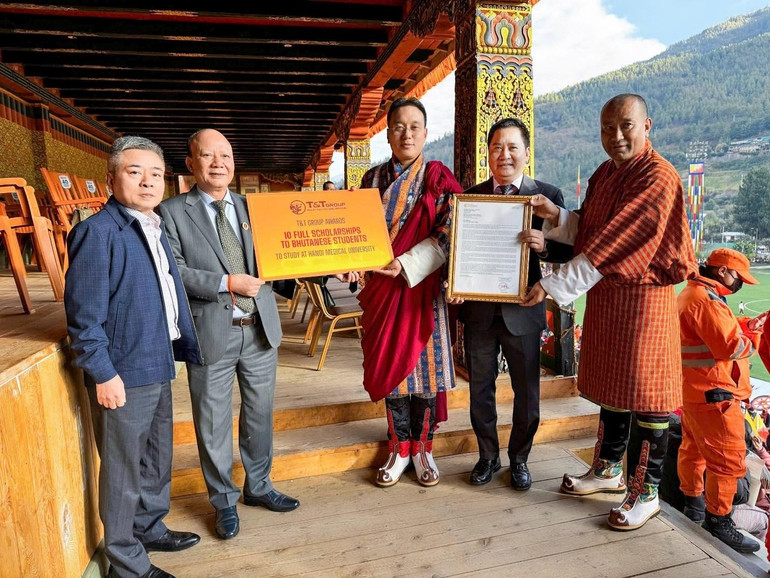 T&T Group, Ngân hàng SHB tham dự Đại lễ Cầu nguyện hòa bình thế giới tại Bhutan- Ảnh 3.