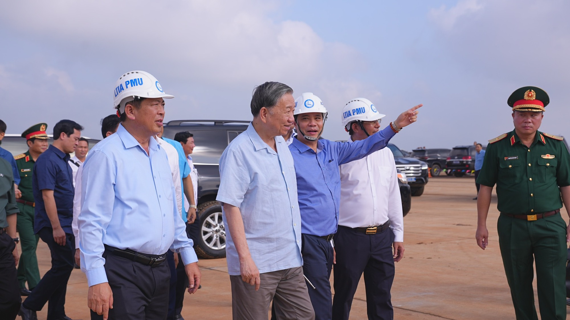 Trước thời khắc lịch sử, Tổng Bí thư Tô Lâm tới thăm và kiểm tra đại dự án 16 tỷ USD hàng đầu Việt Nam- Ảnh 1.