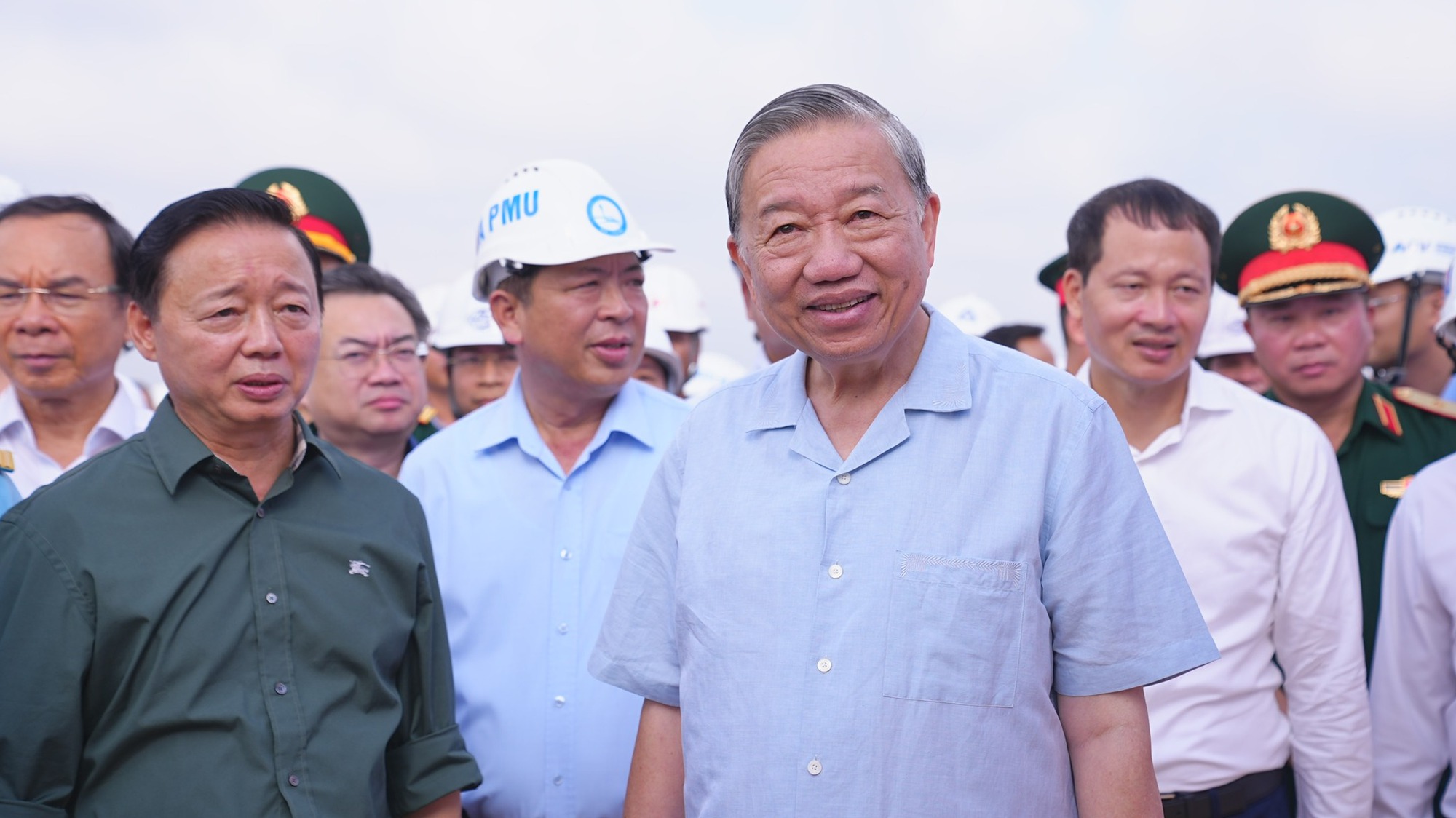 Trước thời khắc lịch sử, Tổng Bí thư Tô Lâm tới thăm và kiểm tra đại dự án 16 tỷ USD hàng đầu Việt Nam- Ảnh 2.