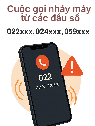 Tuyệt đối không được gọi lại khi thấy các đầu số sau nháy máy- Ảnh 1. Tuyệt đối không được gọi lại khi thấy các đầu số sau nháy máy- Ảnh 1.