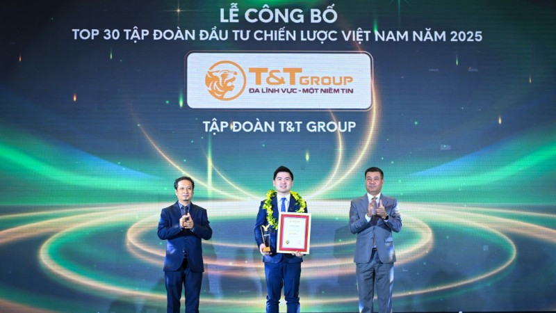 T&T Group được vinh danh Top 30 Tập đoàn đầu tư chiến lược Việt Nam (ALPHA30)- Ảnh 1.