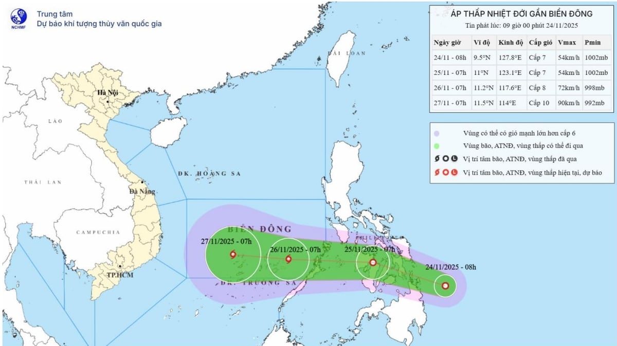 Cơn bão mới sắp hình thành sẽ gây mưa to đến rất to tại những tỉnh, thành nào?- Ảnh 1. Cơn bão mới sắp hình thành sẽ gây mưa to đến rất to tại những tỉnh, thành nào?- Ảnh 1.