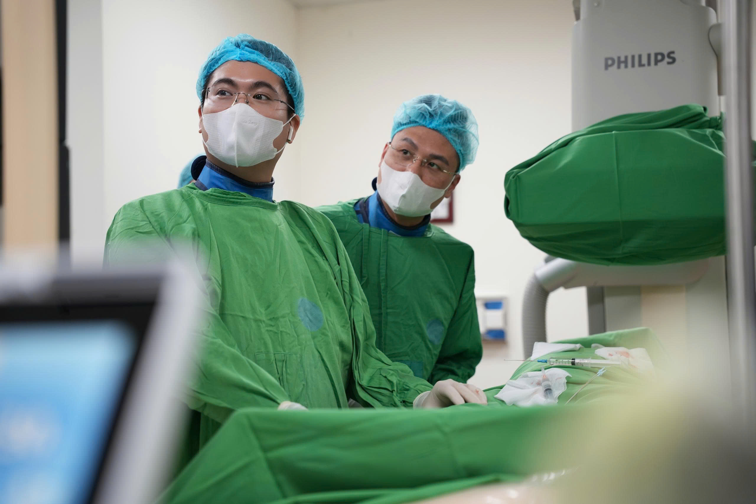 Hưng Yên: Triển khai thành công kỹ thuật chuyên sâu về can thiệp tim mạch tại BVĐK Thái Bình- Ảnh 1. Hưng Yên: Triển khai thành công kỹ thuật chuyên sâu về can thiệp tim mạch tại BVĐK Thái Bình- Ảnh 1.