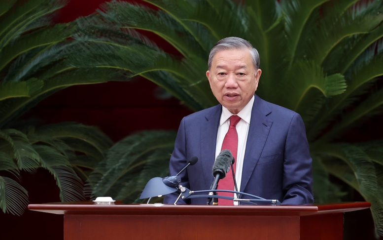 PHÁT BIỂU BẾ MẠC HỘI NGHỊ TRUNG ƯƠNG 14 KHÓA XIII CỦA TỔNG BÍ THƯ TÔ LÂM- Ảnh 2. PHÁT BIỂU BẾ MẠC HỘI NGHỊ TRUNG ƯƠNG 14 KHÓA XIII CỦA TỔNG BÍ THƯ TÔ LÂM- Ảnh 2.