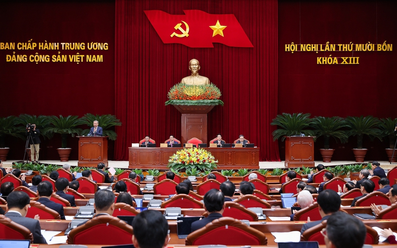 PHÁT BIỂU BẾ MẠC HỘI NGHỊ TRUNG ƯƠNG 14 KHÓA XIII CỦA TỔNG BÍ THƯ TÔ LÂM- Ảnh 5. PHÁT BIỂU BẾ MẠC HỘI NGHỊ TRUNG ƯƠNG 14 KHÓA XIII CỦA TỔNG BÍ THƯ TÔ LÂM- Ảnh 5.