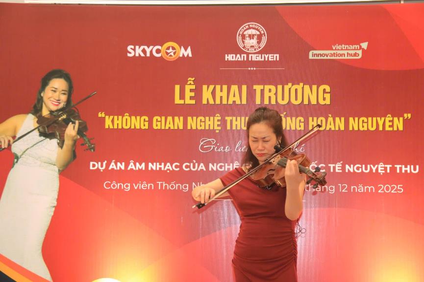Ra mắt Không gian Nghệ thuật sống Hoàn Nguyên điểm hẹn văn hóa mới giữa lòng Hà Nội- Ảnh 1. Ra mắt Không gian Nghệ thuật sống Hoàn Nguyên điểm hẹn văn hóa mới giữa lòng Hà Nội- Ảnh 1.