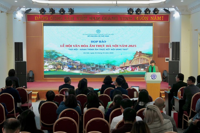 Lễ hội Văn hóa Ẩm thực Hà Nội 2025: Khẳng định vai trò của ẩm thực trong công nghiệp văn hóa Thủ đô- Ảnh 1. Lễ hội Văn hóa Ẩm thực Hà Nội 2025: Khẳng định vai trò của ẩm thực trong công nghiệp văn hóa Thủ đô- Ảnh 1.