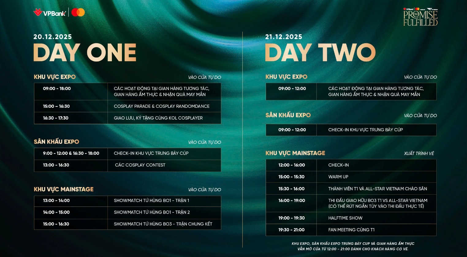 Hướng dẫn “trọn bộ” đi đu VPBank Presents T1 in Vietnam: The Promise Fulfilled - fan meeting, showmatch, cosplay - tất cả trải nghiệm đỉnh cao trong một- Ảnh 1.