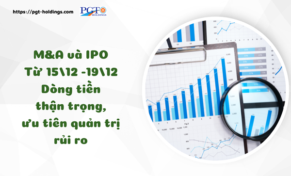 M&A và IPO (Từ 15/12 -19/12): Dòng tiền thận trọng, ưu tiên quản trị rủi ro- Ảnh 1.