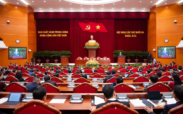 Phát biểu của Tổng Bí thư Tô Lâm khai mạc Hội nghị Trung ương 15 khóa XIII- Ảnh 9.