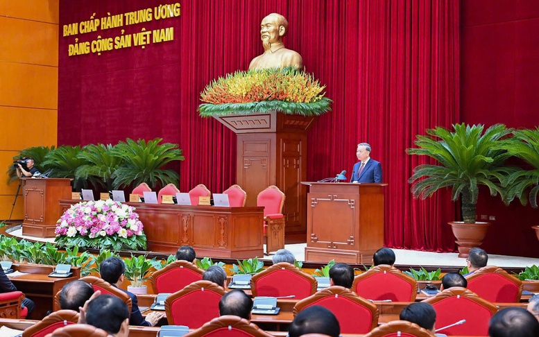 Phát biểu của Tổng Bí thư Tô Lâm khai mạc Hội nghị Trung ương 15 khóa XIII- Ảnh 14.