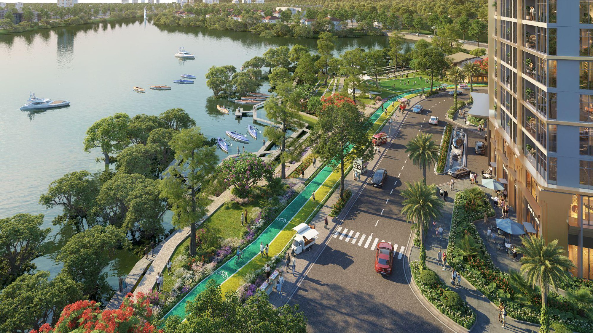 Ra mắt tòa tháp biểu tượng đầu tiên tại đảo Nam, Charmora City- Ảnh 4.