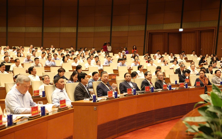 Phát biểu của Tổng Bí thư Tô Lâm khai mạc Hội nghị Trung ương 15 khóa XIII- Ảnh 20.