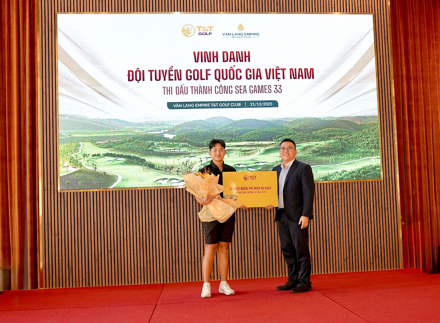 T&T Golf và Vietravel Airlines vinh danh, tiếp sức Đội tuyển Golf Quốc gia Việt Nam sau SEA Games 33- Ảnh 2.