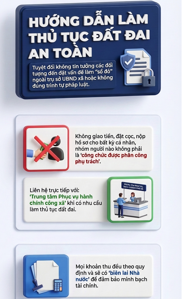 Công an ra cảnh báo liên quan đến việc làm sổ đỏ của người dân- Ảnh 1.