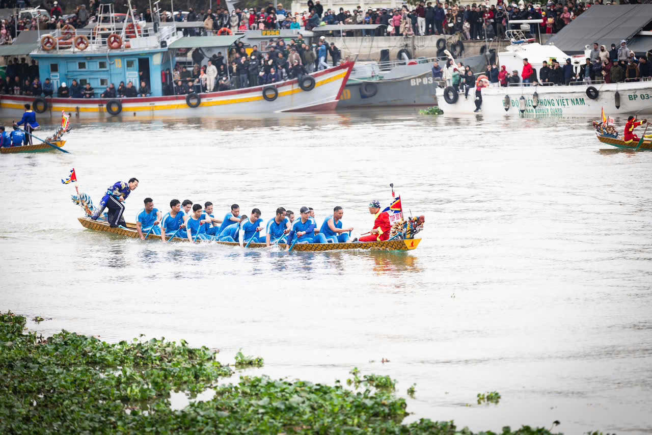 Thái Bình: Lễ hội bơi trải trên sông Diêm Hộ- Ảnh 6.