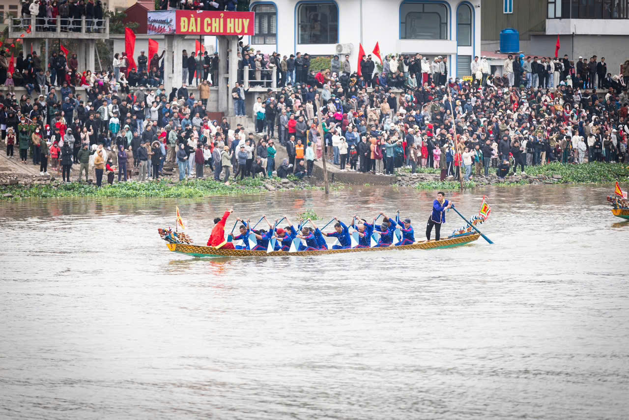 Thái Bình: Lễ hội bơi trải trên sông Diêm Hộ- Ảnh 7.