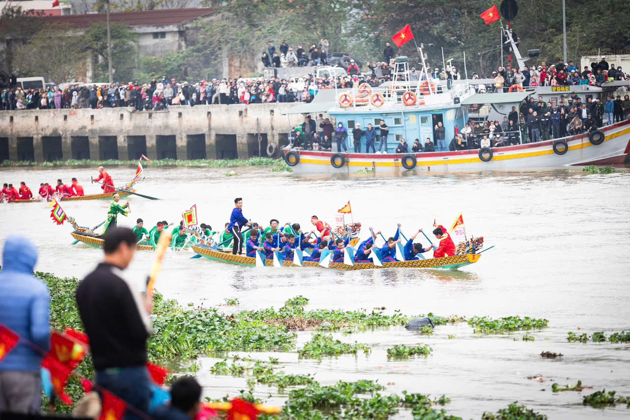 Thái Bình: Lễ hội bơi trải trên sông Diêm Hộ- Ảnh 9.