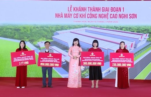 Thanh Hóa: Khánh thành giai đoạn 1 Nhà máy cơ khí công nghệ cao Nghi Sơn- Ảnh 3.