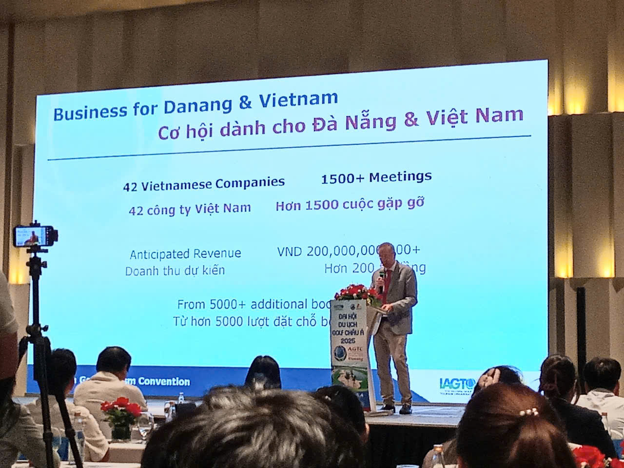 Đà Nẵng chính thức khai mạc Đại hội Du lịch Golf châu Á - AGTC 2025- Ảnh 2. Đà Nẵng chính thức khai mạc Đại hội Du lịch Golf châu Á - AGTC 2025- Ảnh 2.