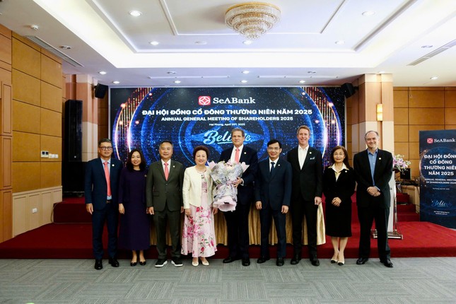 SeABank tổ chức thành công Đại hội Đồng cổ đông thường niên 2025- Ảnh 2. SeABank tổ chức thành công Đại hội Đồng cổ đông thường niên 2025- Ảnh 2.