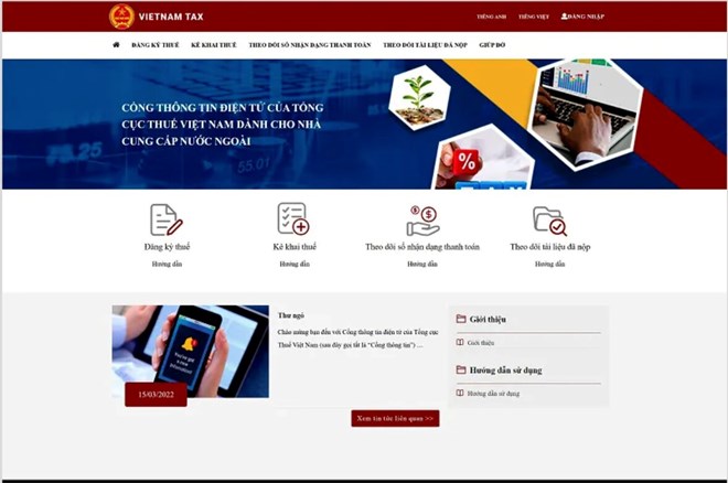 Từ 19/5, Nhà cung cấp ở nước ngoài sẽ do Chi cục Thuế mới quản lý- Ảnh 1. Từ 19/5, Nhà cung cấp ở nước ngoài sẽ do Chi cục Thuế mới quản lý- Ảnh 1.