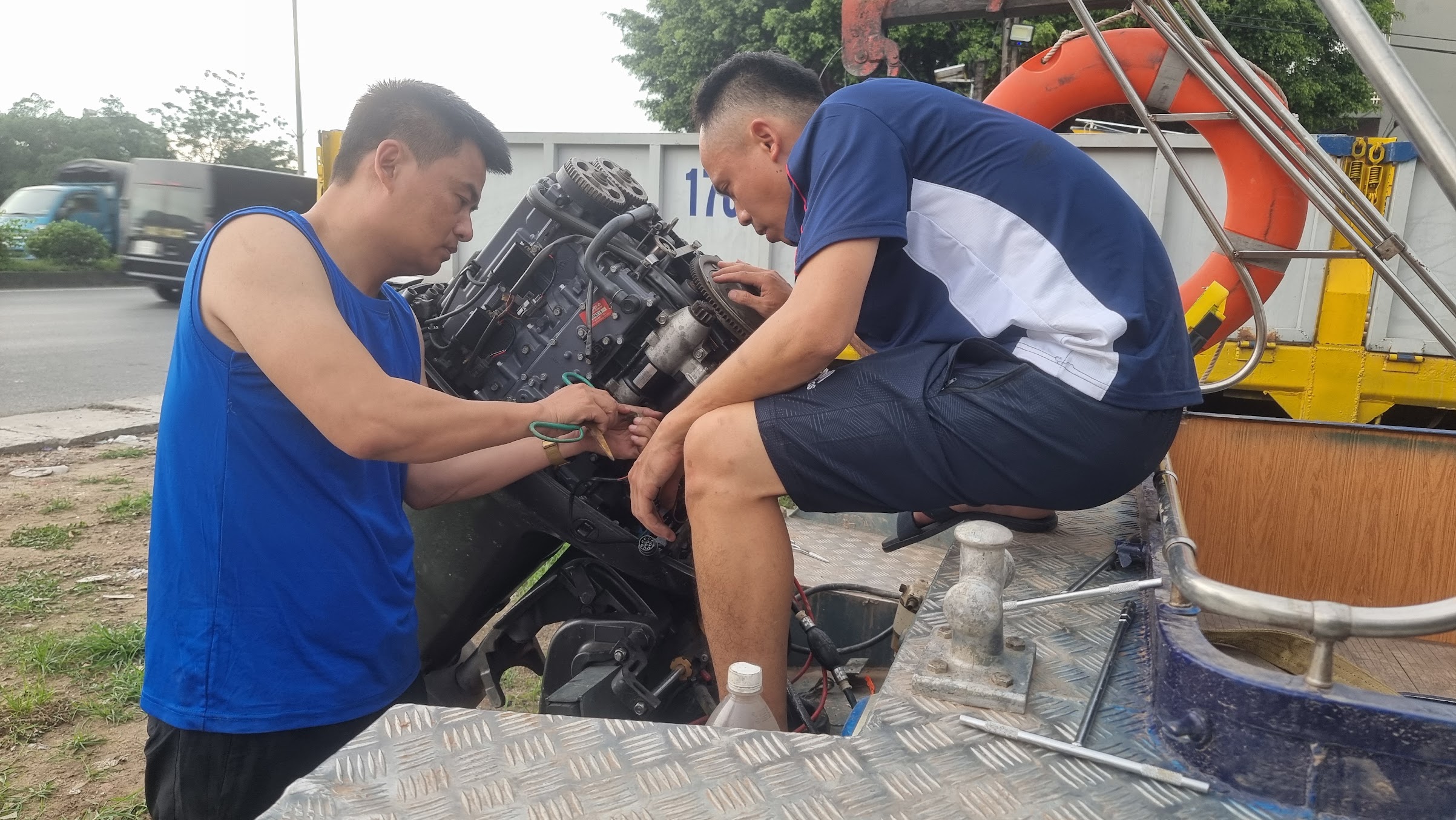 Thái Bình: Đội cứu hộ đường thủy 116 hết lòng vì sứ mệnh nhân đạo đặc biệt- Ảnh 8. Thái Bình: Đội cứu hộ đường thủy 116 hết lòng vì sứ mệnh nhân đạo đặc biệt- Ảnh 8.