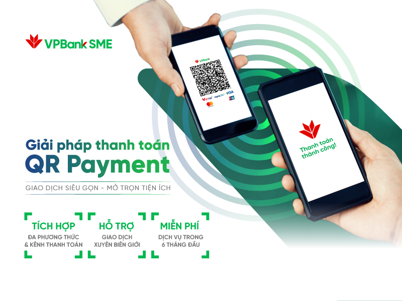 VPBank SME triển khai giải pháp QR Payment, chấp nhận thanh toán từ chuyển khoản đến thẻ tín dụng- Ảnh 1.