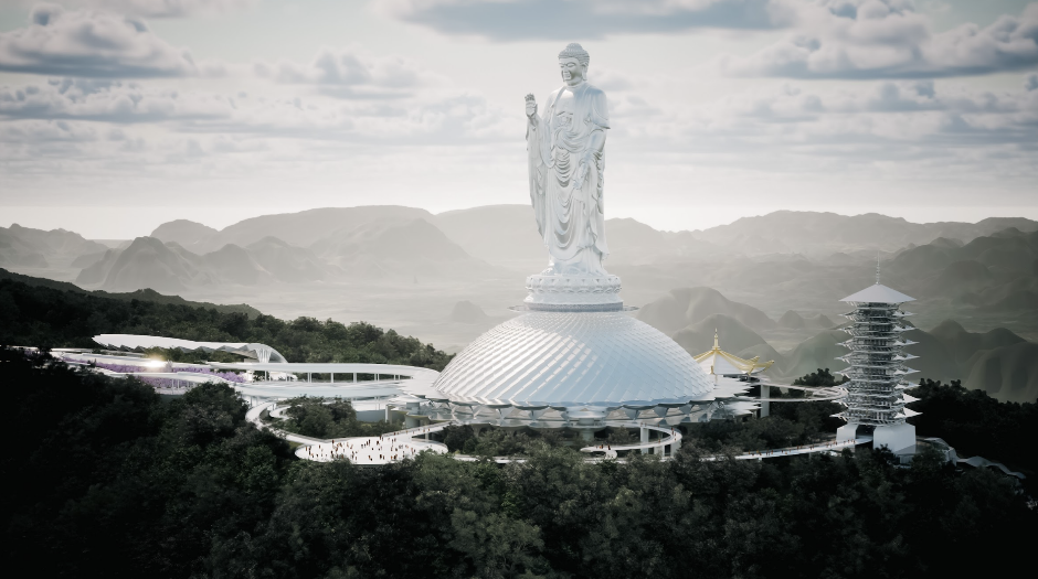 Soi độ kỳ vĩ của tôn tượng Phật cao 167,5m thuộc dự án Huyền tích Am Tiên tại Thanh Hóa- Ảnh 5. Soi độ kỳ vĩ của tôn tượng Phật cao 167,5m thuộc dự án Huyền tích Am Tiên tại Thanh Hóa- Ảnh 5.