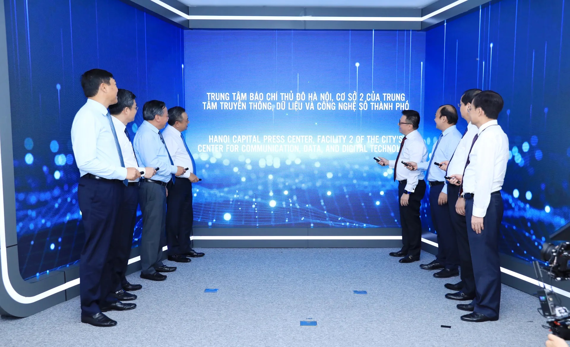 Khai trương Trung tâm Báo chí Thủ đô Hà Nội- Ảnh 2. Khai trương Trung tâm Báo chí Thủ đô Hà Nội- Ảnh 2.