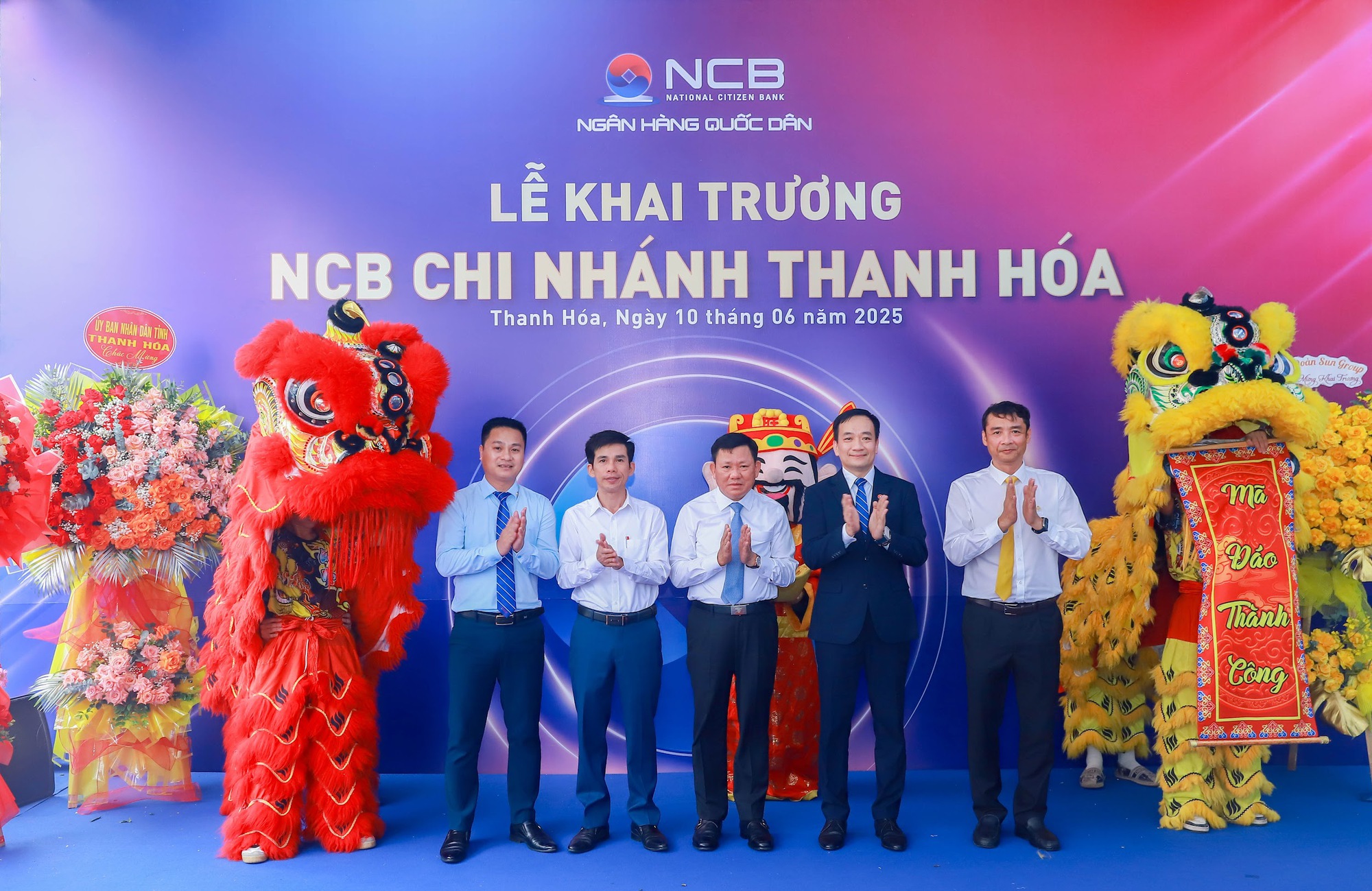Ngân hàng NCB khai trương Chi nhánh tại Thanh Hóa- Ảnh 1. Ngân hàng NCB khai trương Chi nhánh tại Thanh Hóa- Ảnh 1.
