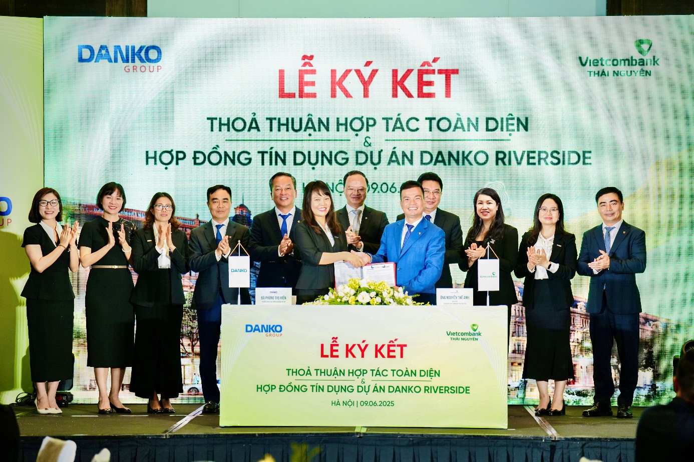 Danko Group và Vietcombank ký kết thoả thuận hợp tác toàn diện- Ảnh 1. Danko Group và Vietcombank ký kết thoả thuận hợp tác toàn diện- Ảnh 1.