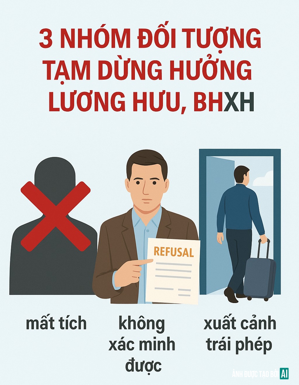 Ít ngày nữa, 3 nhóm người này sẽ bị chấm dứt hưởng lương hưu hàng tháng, là những ai?- Ảnh 2. Ít ngày nữa, 3 nhóm người này sẽ bị chấm dứt hưởng lương hưu hàng tháng, là những ai?- Ảnh 2.