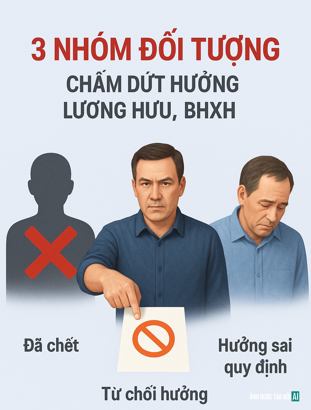 Ít ngày nữa, 3 nhóm người này sẽ bị chấm dứt hưởng lương hưu hàng tháng, là những ai?- Ảnh 3. Ít ngày nữa, 3 nhóm người này sẽ bị chấm dứt hưởng lương hưu hàng tháng, là những ai?- Ảnh 3.