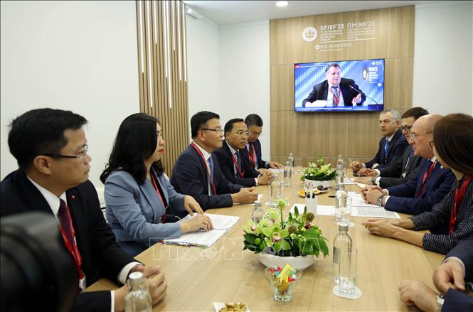 Tổng thống Putin: Chúng tôi sẵn sàng cung cấp cho "những người bạn Việt Nam" cơ hội làm việc ở Nga- Ảnh 2. Tổng thống Putin: Chúng tôi sẵn sàng cung cấp cho "những người bạn Việt Nam" cơ hội làm việc ở Nga- Ảnh 2.