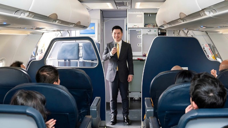 Vietravel Airlines đón máy bay Airbus A321 đầu tiên thuộc sở hữu của hãng- Ảnh 2. Vietravel Airlines đón máy bay Airbus A321 đầu tiên thuộc sở hữu của hãng- Ảnh 2.