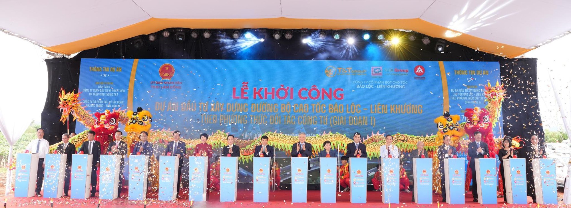 Khởi công dự án cao tốc Bảo Lộc - Liên Khương tổng vốn đầu tư trên 17.700 tỷ đồng- Ảnh 4. Khởi công dự án cao tốc Bảo Lộc - Liên Khương tổng vốn đầu tư trên 17.700 tỷ đồng- Ảnh 4.