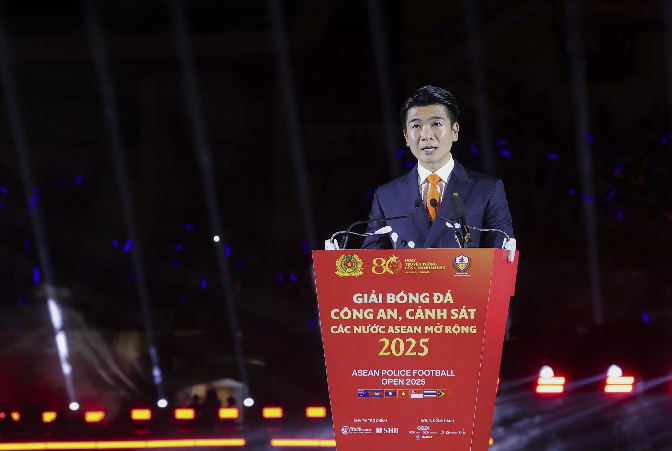 Lễ khai mạc Giải bóng đá Công an, Cảnh sát các nước ASEAN mở rộng 2025- Ảnh 2.
