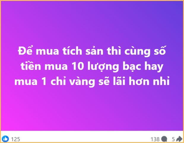 Giá vàng "nắm tay" giá bạc đi lên, nhiều người băn khoăn: Giờ nên mua vàng hay mua bạc?- Ảnh 2. Giá vàng "nắm tay" giá bạc đi lên, nhiều người băn khoăn: Giờ nên mua vàng hay mua bạc?- Ảnh 2.
