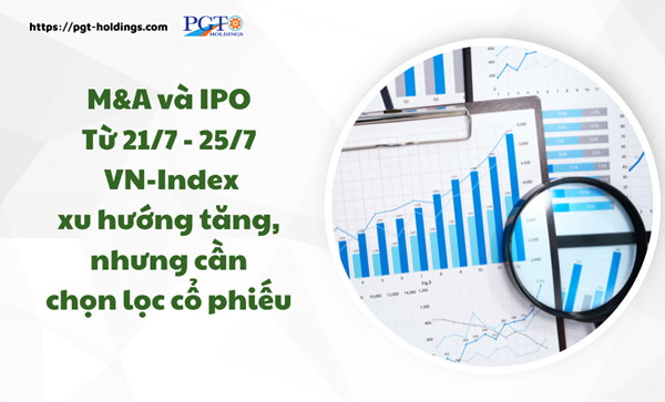 M&A và IPO (Từ 21/7 - 25/7): VN-Index xu hướng tăng, nhưng cần chọn lọc cổ phiếu- Ảnh 1.