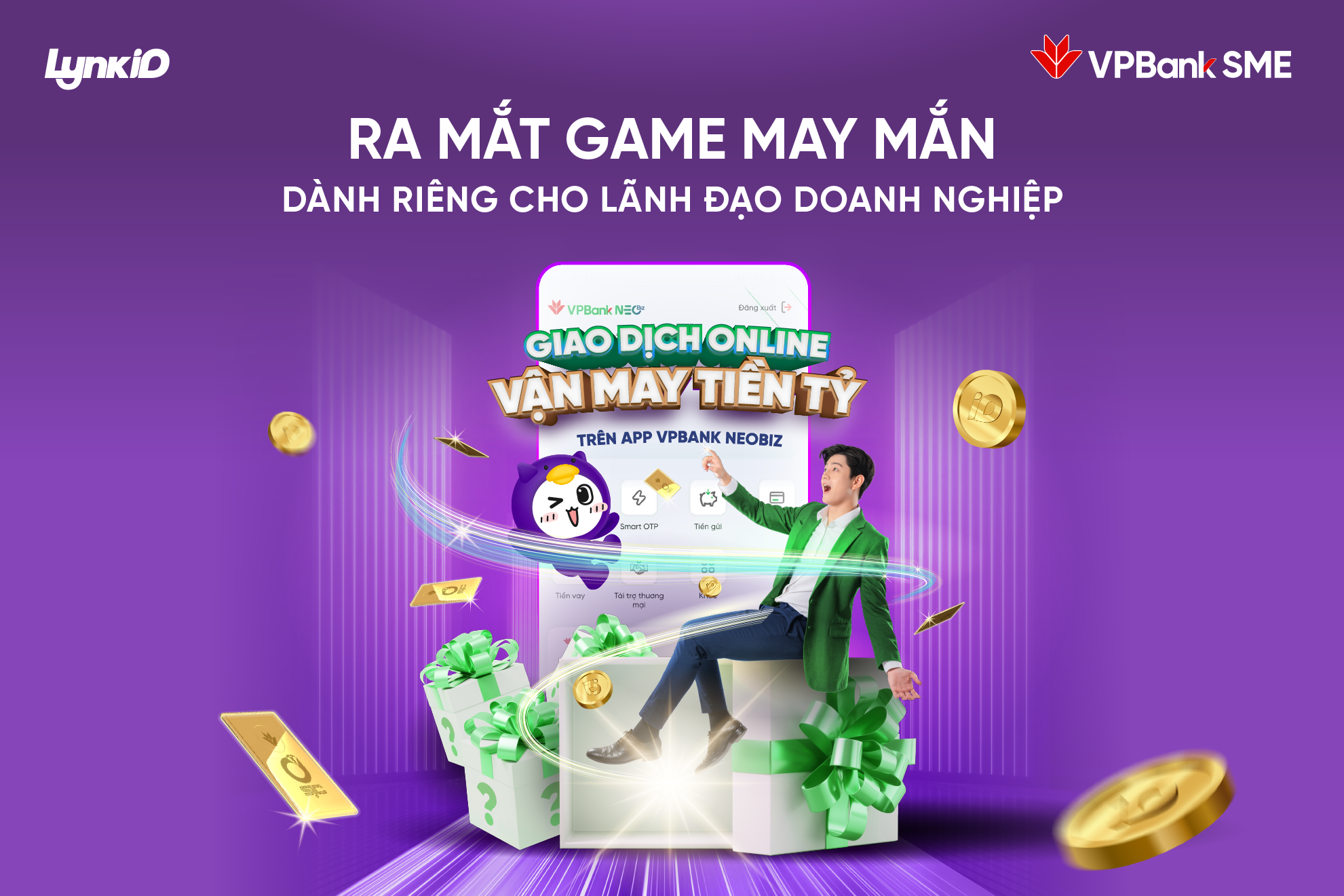 LynkiD ra mắt game may mắn dành riêng cho khách hàng doanh nghiệp VPBank- Ảnh 1.