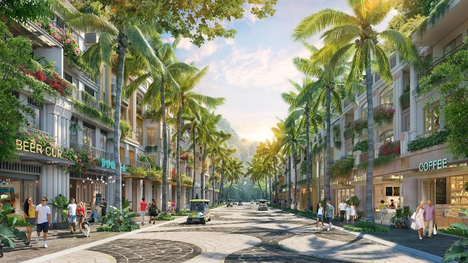 Hỷ Phường, Tài Phường: Phố tài lộc trung tâm dự án Sun Group Cát Bà- Ảnh 1. Hỷ Phường, Tài Phường: Phố tài lộc trung tâm dự án Sun Group Cát Bà- Ảnh 1.