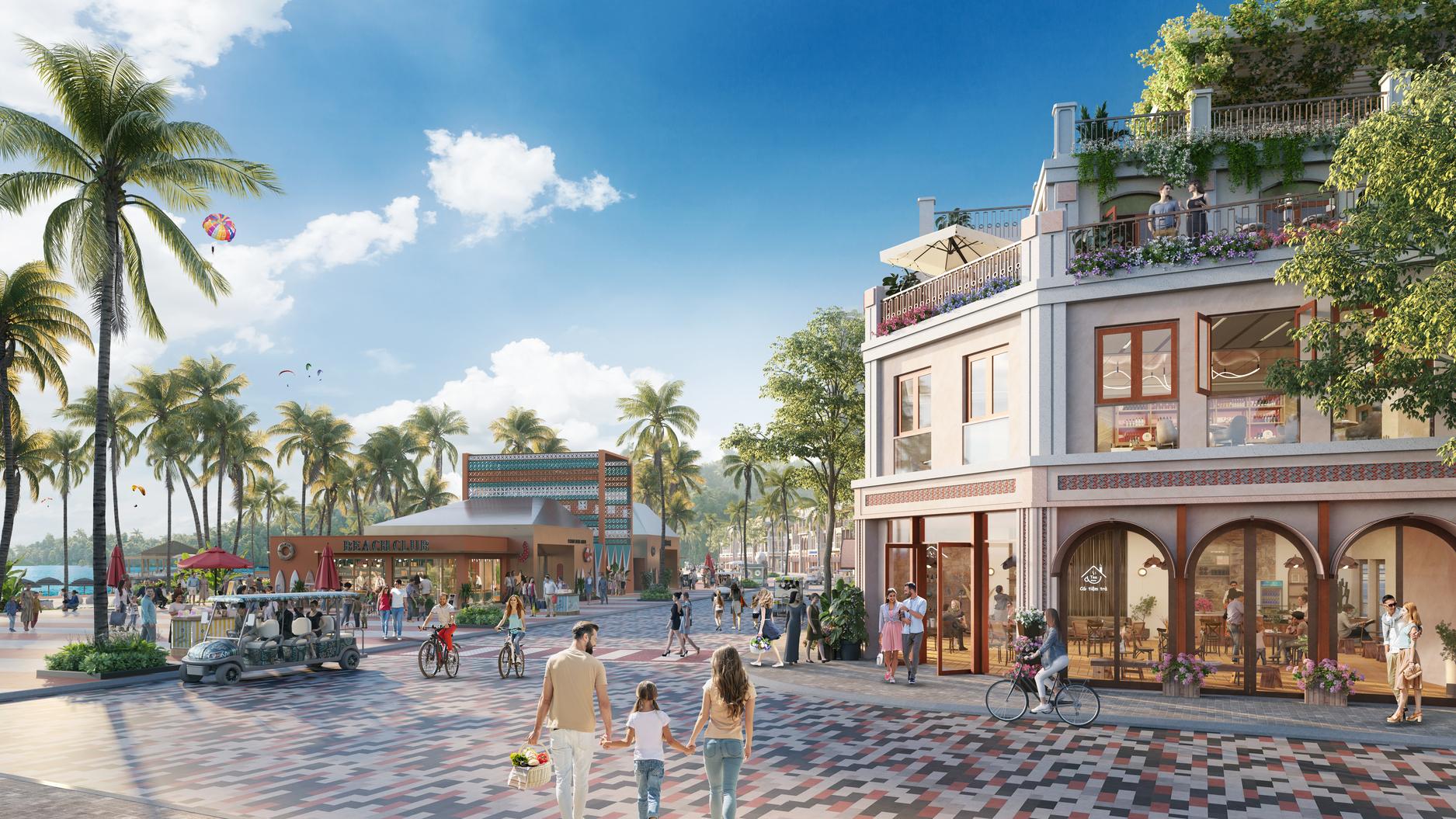 Hỷ Phường, Tài Phường: Phố tài lộc trung tâm dự án Sun Group Cát Bà- Ảnh 2. Hỷ Phường, Tài Phường: Phố tài lộc trung tâm dự án Sun Group Cát Bà- Ảnh 2.