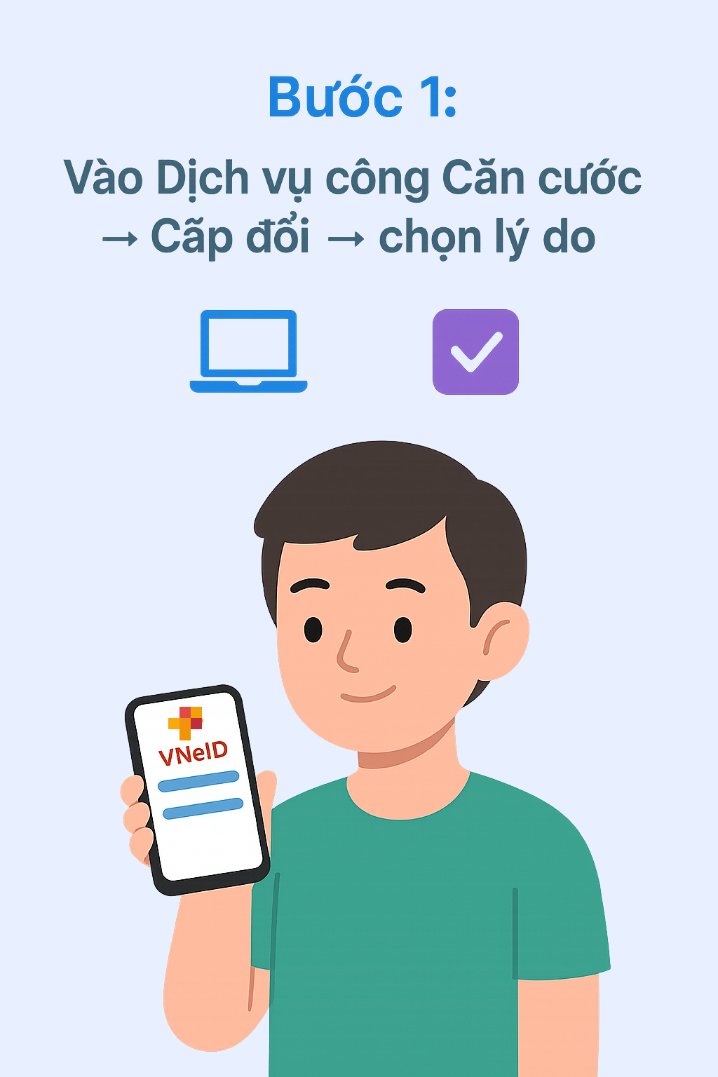 Hướng dẫn quan trọng về việc đổi thẻ căn cước trên VNeID do thay đổi đơn vị hành chính- Ảnh 1.