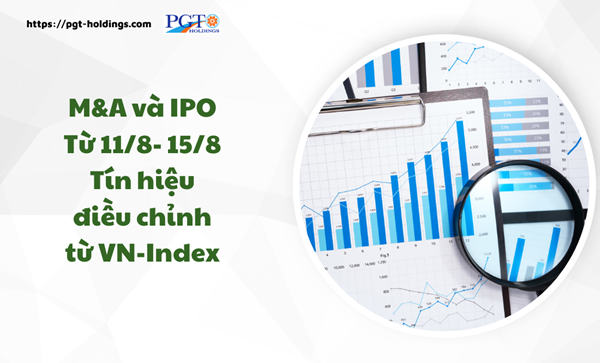 M&A và IPO (Từ 11/8- 15/8): Tín hiệu điều chỉnh từ VN-Index- Ảnh 1.