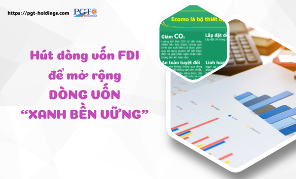 Hút dòng vốn FDI để mở rộng dòng "vốn xanh bền vững"- Ảnh 1.