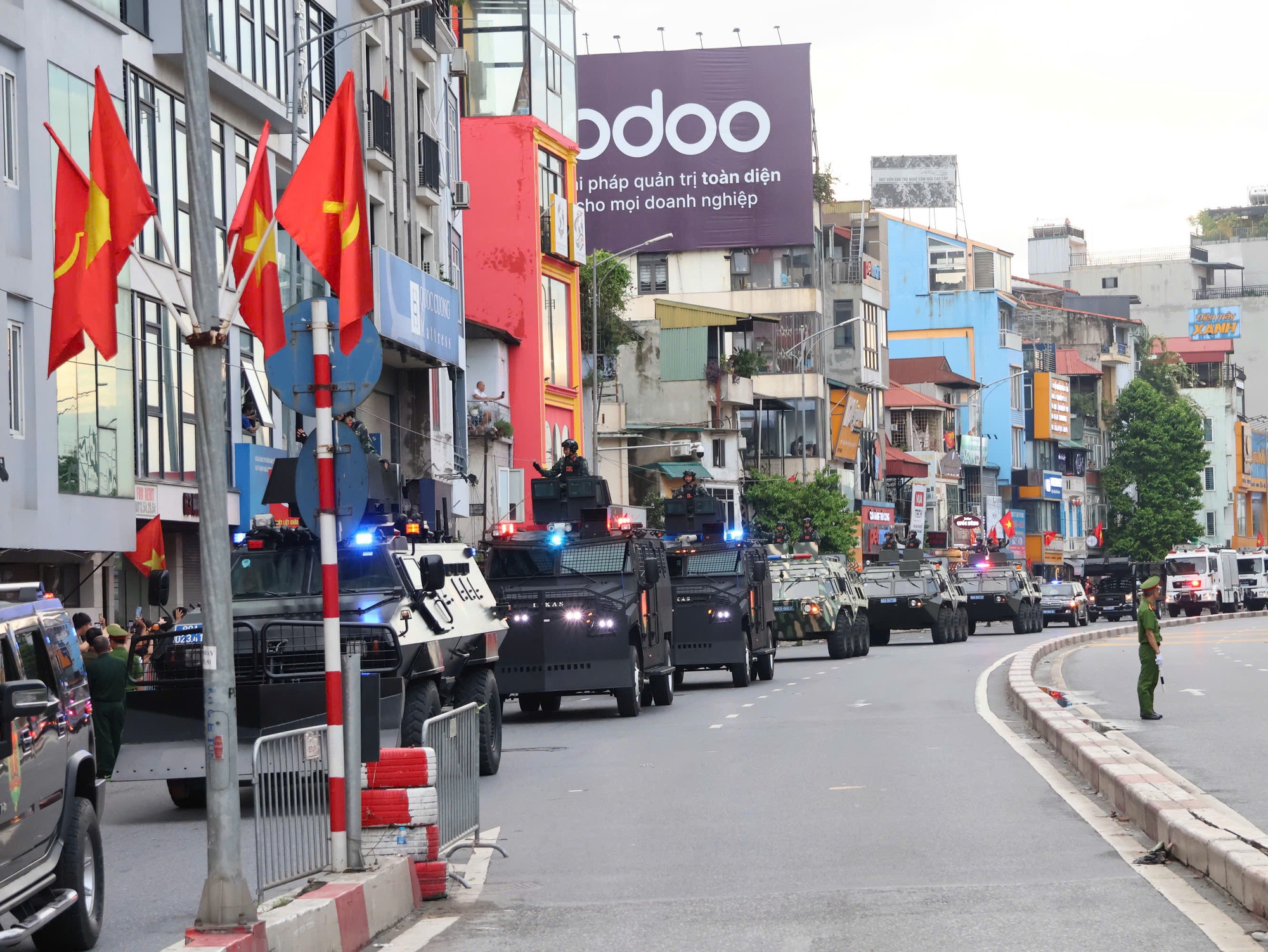 Cận cảnh khối phương tiện đặc chủng của lực lượng Công an tham gia diễu binh A80- Ảnh 6. Cận cảnh khối phương tiện đặc chủng của lực lượng Công an tham gia diễu binh A80- Ảnh 6.
